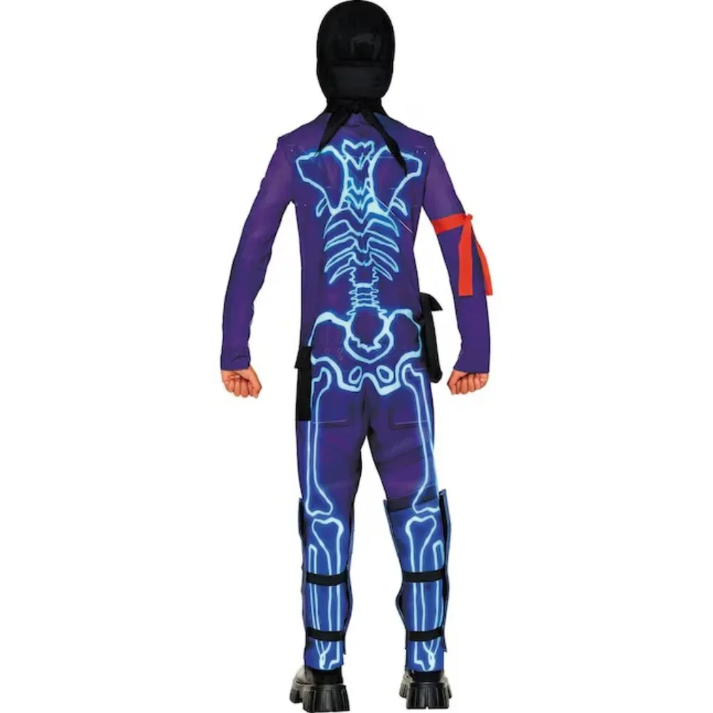 Fortnite Party Trooper Costume Boys M 8-10 5pc Set